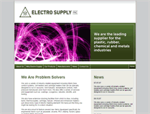 Tablet Screenshot of electrosupply.com